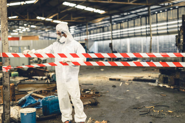 Professional Drug Lab Cleanup technician working in Ho-Ho-Kus, NJ